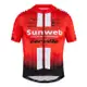 瑞典CRAFT Team Sunweb 車隊版短袖男車衣 1908208 紅色