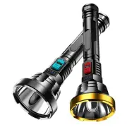 BIKIGHT Rechargeable Led Flashlight Lighting Waterproof Tactical Torch Camping