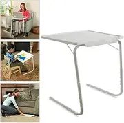 LEDON Adjustable Laptop Bed Table, Portable Standing Desk, Foldable Sofa Breakfast Tray, Notebook Stand Reading Holder
