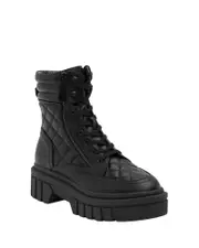 GUESS Women's Black Fauna Boots Size: 10, Synthetic