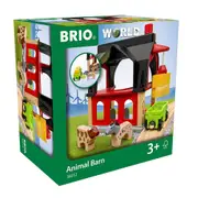 6pc Brio Animal Barn Kids/Childrens Interactive Pretend Play Toy 3y+