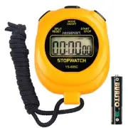 Stopwatch Timer with Countdown, ON/Off No Clock No Date Simple Operation, Dig...