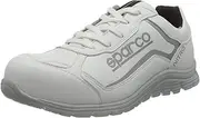 [Sparco] Unisex Teamwork Scarpa Antinfortunistica Da Lavoro-Bassa PER Uomo E Donna-Nitro-S3 SRC Fire and Safety Boot