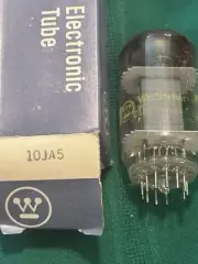 Westinghouse 10JA5 Compactron Tube Top And Side Getters Dual Rare Audiophile NOS