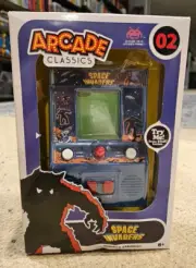 Arcade Classics Mini Arcade #02 Space Invaders Handheld SEALED RARE BASIC FUN