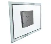 Atdec Telehook 22-50 VESA Wall Mount Fixed Black Suits 20" Screen Upto 50Kg