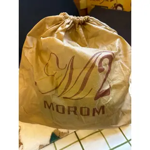 只背3天 MOROM M2 牛皮荔枝紋真皮綠色小廢包 斜背包