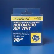 PRESTO 09911 PRESSURE CANNER COOKER LID OVER PRESSURE RUBBER PLUG