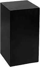 Square Pedestal Stands,Clothing Store Mannequins Standing Platform,Decoration Plinth Raiser Table,for Commercial Home Use(Black,30x100cm/11.8x39.3in)