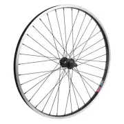 26" Rear Mountain Bike Wheel 5/6/7 Speed Freewheel Aluminum Black Q/R New