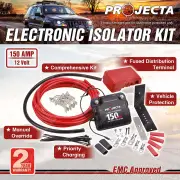 Projecta 12 Volt 150AMP Electronic Isolator Kit suit Dual and Triple Battery