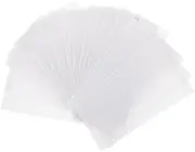 Tofficu 50pcs Paper Envelope Light Sensitive Paper Boxes Money Bags for Notes Tamper Proof Stickers Labels Tape Cards Revision Packaging Blank Mailer Clear Litmus