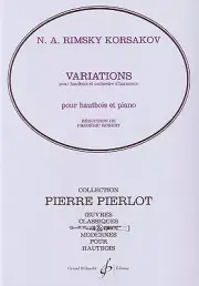 Rimsky Korsakov - Variations - for oboe and piano