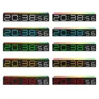 LED Alarm Clock with Temperature and Humidity Monitor for Home and Office