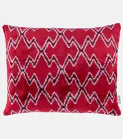 [Les-Ottomans] Les-Ottomans Printed silk velvet cushion One Size multicoloured