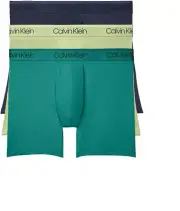Calvin Klein Men's Micro Stretch 3-Pack Boxer Brief, Size 2XL