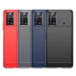 小米Poco X4 Pro 5G手機保護殼Xiaomi Poco X4 Pro碳纖維硅膠軟殼