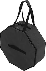ABOOFAN Foldable Hat Bag for Travel Portable Cowboy Hat Storage Case Unisex Canvas Organizer for Caps Stylish and Travel Friendly Design for Outdoor Events