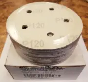 KEEN Abrasives 50 Hook & Loop 5" Sanding Discs Aluminum Oxide AO120D (#5A-F0018)