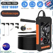 Industrial Endoscope Camera 1080P HD 4.3''Screen Borescope Inspection Camera AU