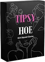 Tipsy Hoe Girl's Night Game - Ladies Night Game for Party Nights, Bachelorette Parties and Bridal Shower Game - Drinking Games - (A Girls Night Drinking Game)