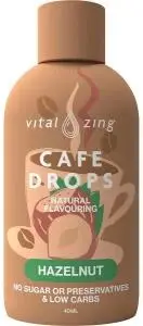 Vital Zing Café Drops Hazelnut 40ml