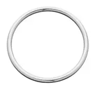 Baby/Toddler & Child: GirlsTraditional 925 Sterling Silver Golf Bangle