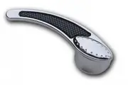 Clayton Machine Works Chrome Billet Interior Door Handles With 1/2" Spline