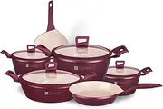 Dorsch Premium Non-Stick Casserole Pot Set (6-Pieces)