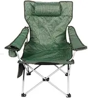 Camping Chair Folding Chair Portable Chair High Back Lounger Chair Outdoors