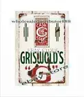 Griswold's Sign metal tin sign master bedroom decorating ideas