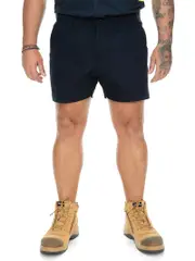 Traders Mens Rip Stop Short Work Shorts Navy