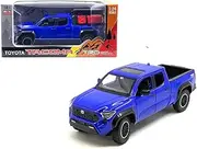Diecast Model Car Compatible for Toyota Tacoma TRD Off-Road Diecast Model Car, 1:24 Scale, Blue, 2024 Limited Edition Die-Cast New Tooling H08778-BL