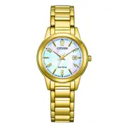 Citizen Ladies Eco-drive (fe1242-78d) in Gold