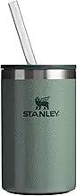 Stanley Everyday Can Cooler Cup 10 oz | Beer, Seltzers, Soda, and Energy Drinks | Doubles as Tumbler | Insulated Stainless Steel Drink Holder | BPA-Free | Hammertone Green