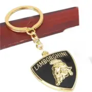 Keyring for Lamborghini Car Logo Metal Styling Key Chain "Double Sided" T4