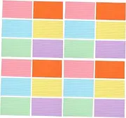 Angoily 300pcs Colorful Index Cards Small Ruled Memo Pads for Efficient Note Taking Double Sided Lined Notepads for Study Office and Organization