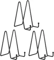 3 Pack Plate Stands for Display,6 Inch Metal Frame Holder Stand, Plate Holder Di