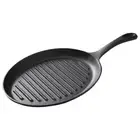 Cast Iron Grill Pan Non-Stick Frying Pan Grill Fry Pan Gas & Induction Friendly