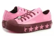CONVERSE Women's Miley Cyrus X Chuck Taylor AS Lift Low Shoes | Pink US 6.5