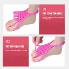 2024 Toe Separator Silicone Toe Straightener Bunion Finger Separator Corrector
