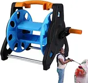 Garden Hose Holder,Heavy Duty Tube Storage Winder | Garden Watering Hose Reel Cart with Wheels for Yard, Park, Backyard, Lawn, Farm