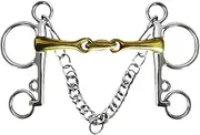 Amagogo Horse Bit Horse Training Horse Riding Snaffle Horse Snaffle Bit for Horse Bridle