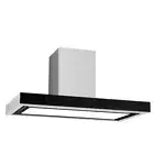 Glem 90cm Series 800 Square Canopy Rangehood Stainless Steel CK90TBLED