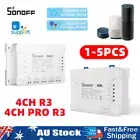 SONOFF 4CH R3/PRO R3 RF 433MHz 4 Gang WiFI Switch Smart Home For Alexa 1-5PCS