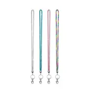 4PCS Bling Keychain Phone Lanyard Neck Strap Hanging Cord Phone Anti-lost Rope
