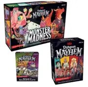 Dungeon Mayhem Dungeons Dragons Card Game 120 Cards Board Game Monster