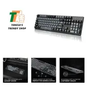 K310 Corona White Backlit Full Size Mechanical Keyboard | 104 Keys Full Size ...