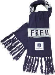 Fremantle Dockers Freo AFL Bar Scarf Warm Winter Neckwear