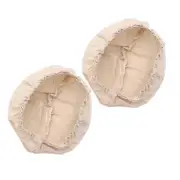 2PCS proving basket liners dough rattan basket liner Baking Dough Gifts Brotform